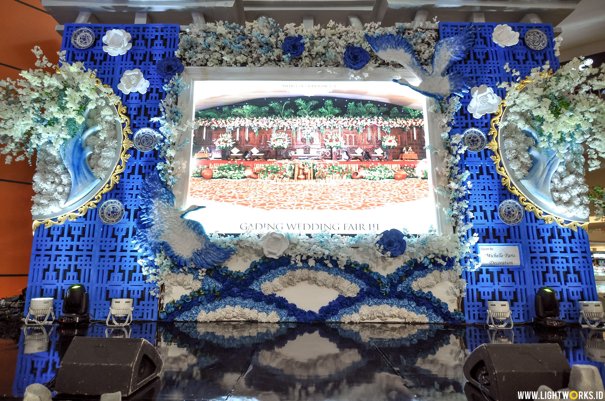Gading Wedding Fair | Venue at Mall Kelapa Gading | Decoration by Michelle Paris Decoration | Organised by My Princess Entertainment | Lighting by Lightworks