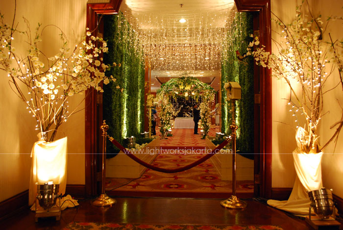 Decoration by Butterfly Event Styling Boutique ; Located in Merchantile Athletic Club - Jakarta ; Lighting supported by Lightworks