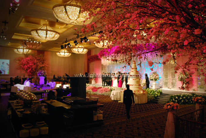 Harry & Belinda's Wedding ; Decoration by ; Located in Mulia Hotel Ballroom - Jakarta ; Lighting by Lightworks