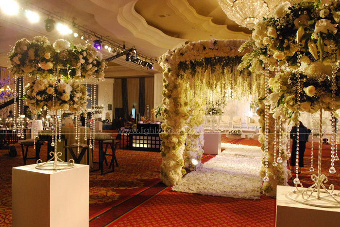 Decoration by Lavender ; Located in Ritz-Carlton Kuningan Hotel, Jakarta ; Lighting by Lightworks