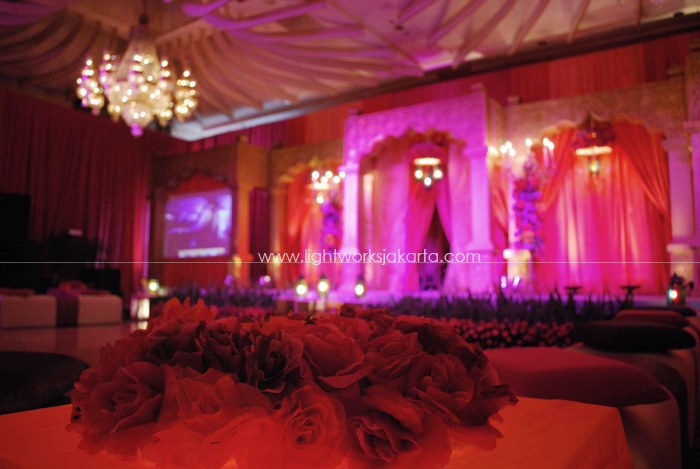 Decorated by Vica Decoration ; Organized by Innaz Communique ; Located in Le Meridien Hotel Jakarta ; Lighting by Lightworks