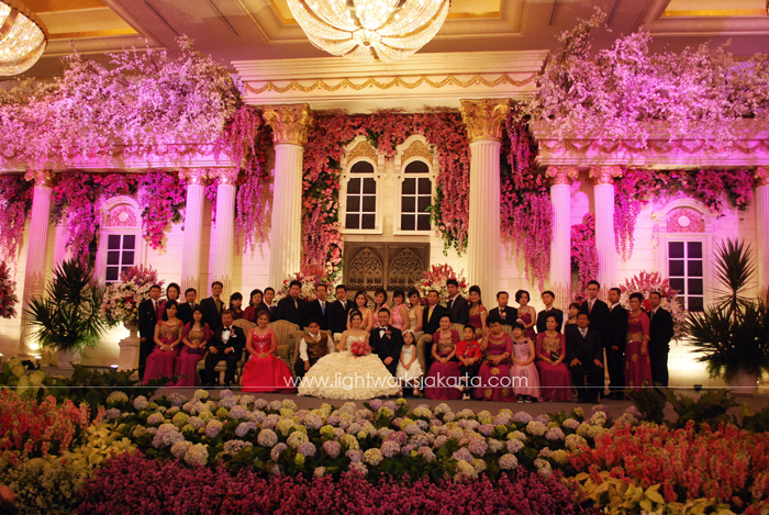 Decoration by Suryanto Decor ; Located in Hotel Mulia ; Lighting by Lightworks