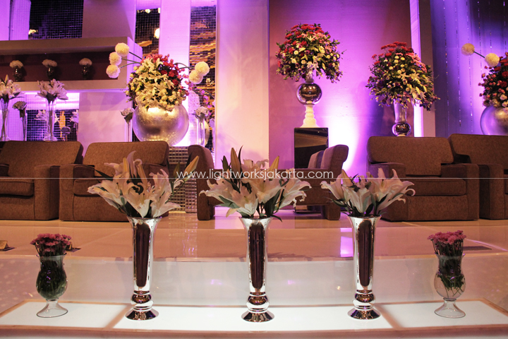 Michael Tjandra & Jeniffer's Wedding ; Organized by Kenisha Wedding Organizer ; Located in Upperroom Jakarta ; Lighting by Lightworks