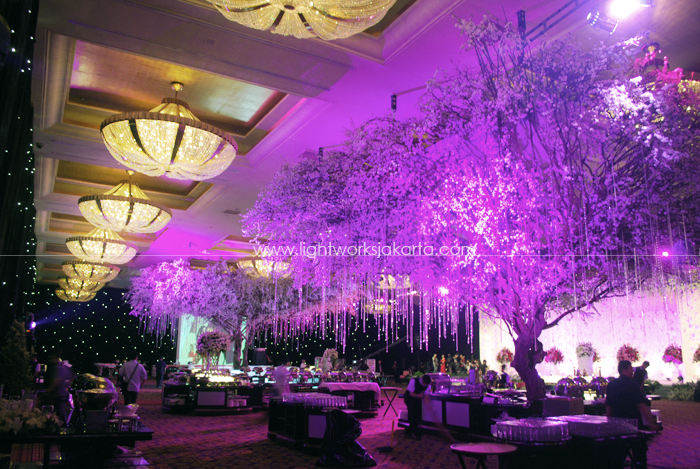 Decoration by Suryanto Decor ; Located in Grand Ballroom Hotel Mulia; Lighting by Lightworks