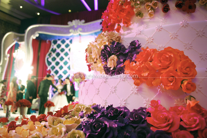 Chandra & Rini's Wedding ; Decoration by De Sketsa ; Located in Bali Room Kempinski; Lighting by Lightworks