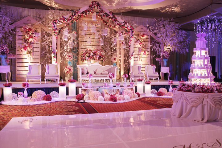 Hendy & Selvy's Wedding ; Decoration by Vica Decor ; Located in Ritz-Carlon Kuningan ; Lighting by Lightworks