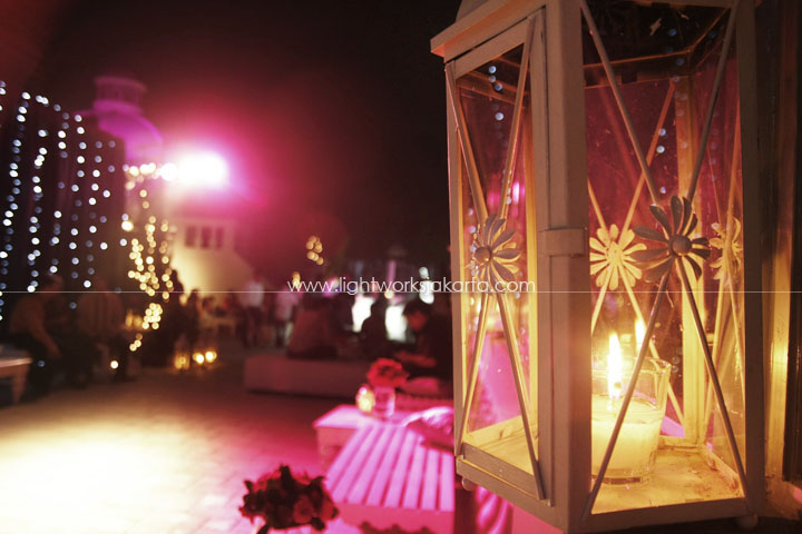 Wilson and Yufie's Wedding ; Decoration by Lotus Design ; Located in Kencana Tower ; Lighting by Lightworks