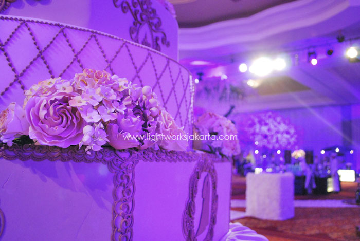 Wilson & Eliska's Wedding ; Decorated by Image Decor ; Located in Ritz Hotel Kuningan ; Lighting by Lightworks