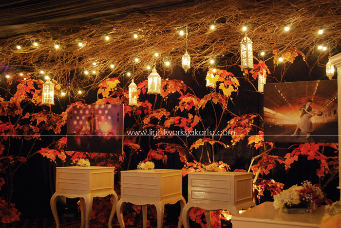 Martin and Yelena's Wedding ; Decorated by Vica Decor; Located in The Grand Ballroom Hotel Mulia ; Lighting by Lightworks