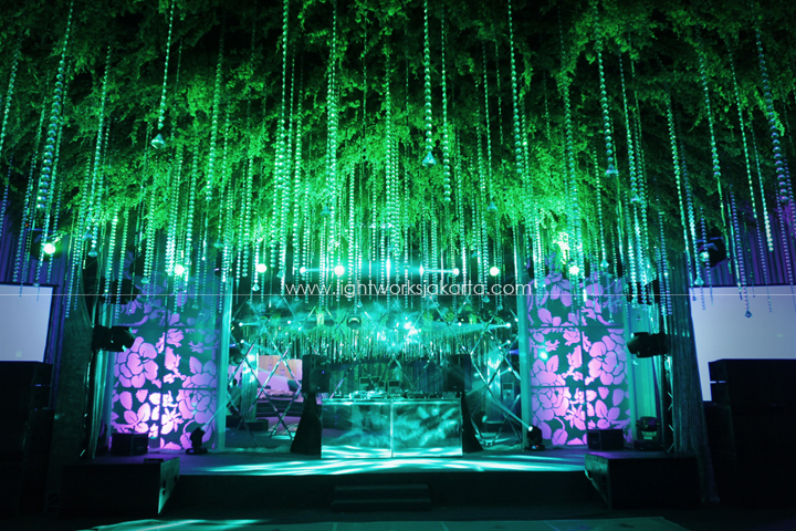 Noman & Syatra's Wedding ; Decorated by Stupa Caspea ; Located in Fairground SCBD ; Lighting by Lightworks