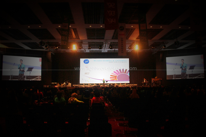 LPK/AKSES/STIKS Tarakanita Third Grand Reunion; Located in The Kasablanka; Lighting by Lightworks