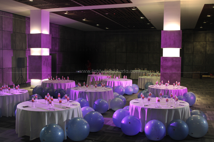 Celebrity Fitness Gathering Event; Located in Aruba Room, The Kasablanka, Mall Kota Kasablanka; Lighting by Lightworks