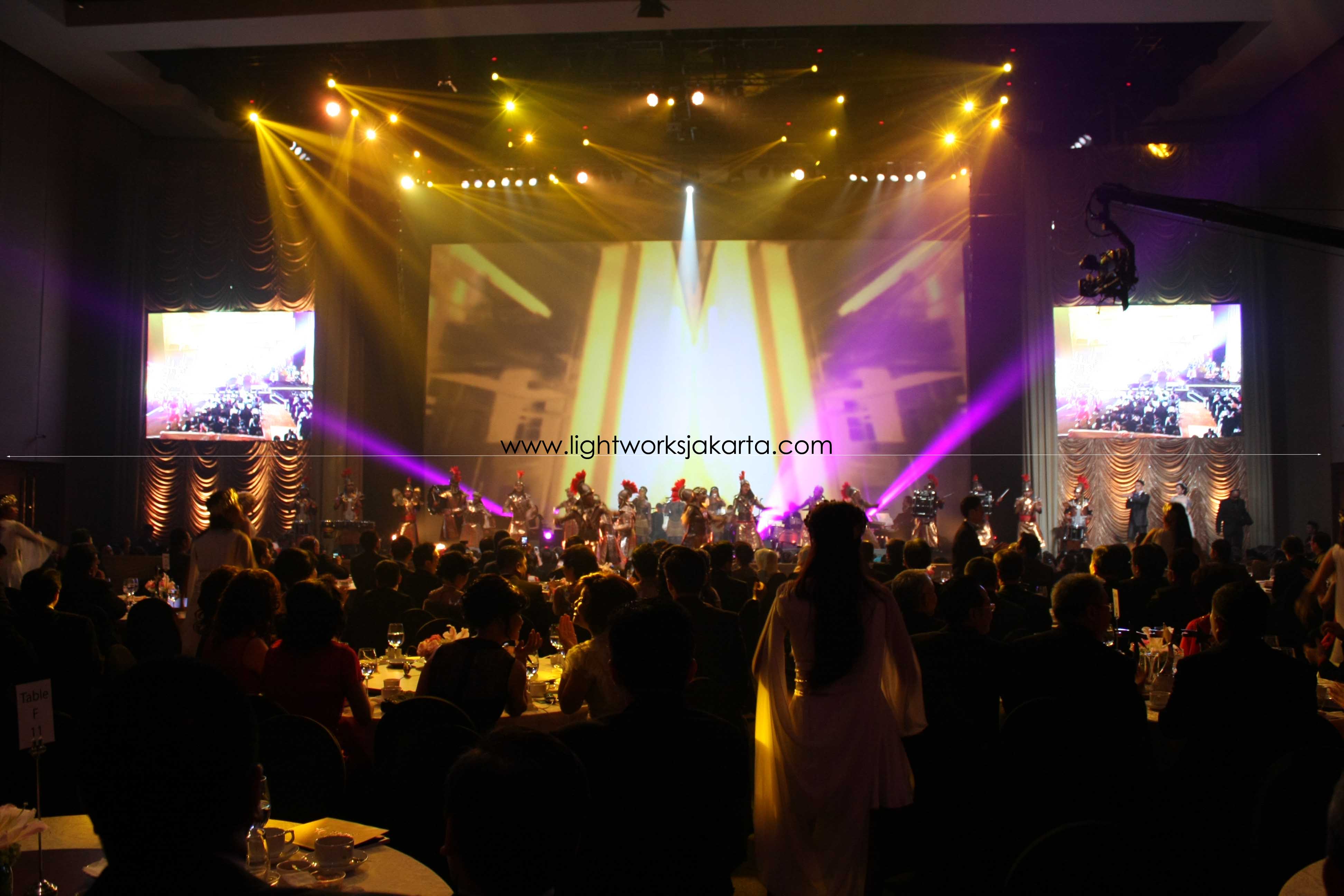 BCA Award The Greatest 2013; Venue at XXI Lounge Djakarta Theatre; Lighting by Lightworks