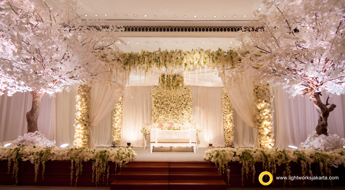 Karli and Sarah's Wedding Reception; Venue at Dharmawangsa Hotel; Decorated by Steve Decor; Lighting by Lightworks