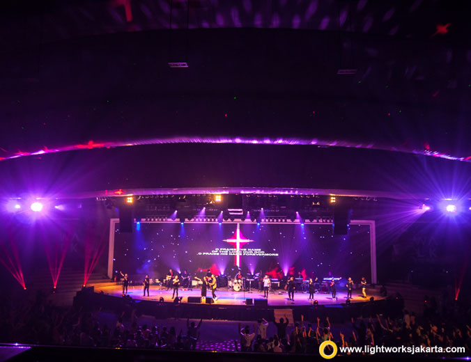 Atmosphere 3rd Anniversary | Venue at Christ Cathedral BSD | Special Perfomance by Momo Geisha | Lighting by Lightworks