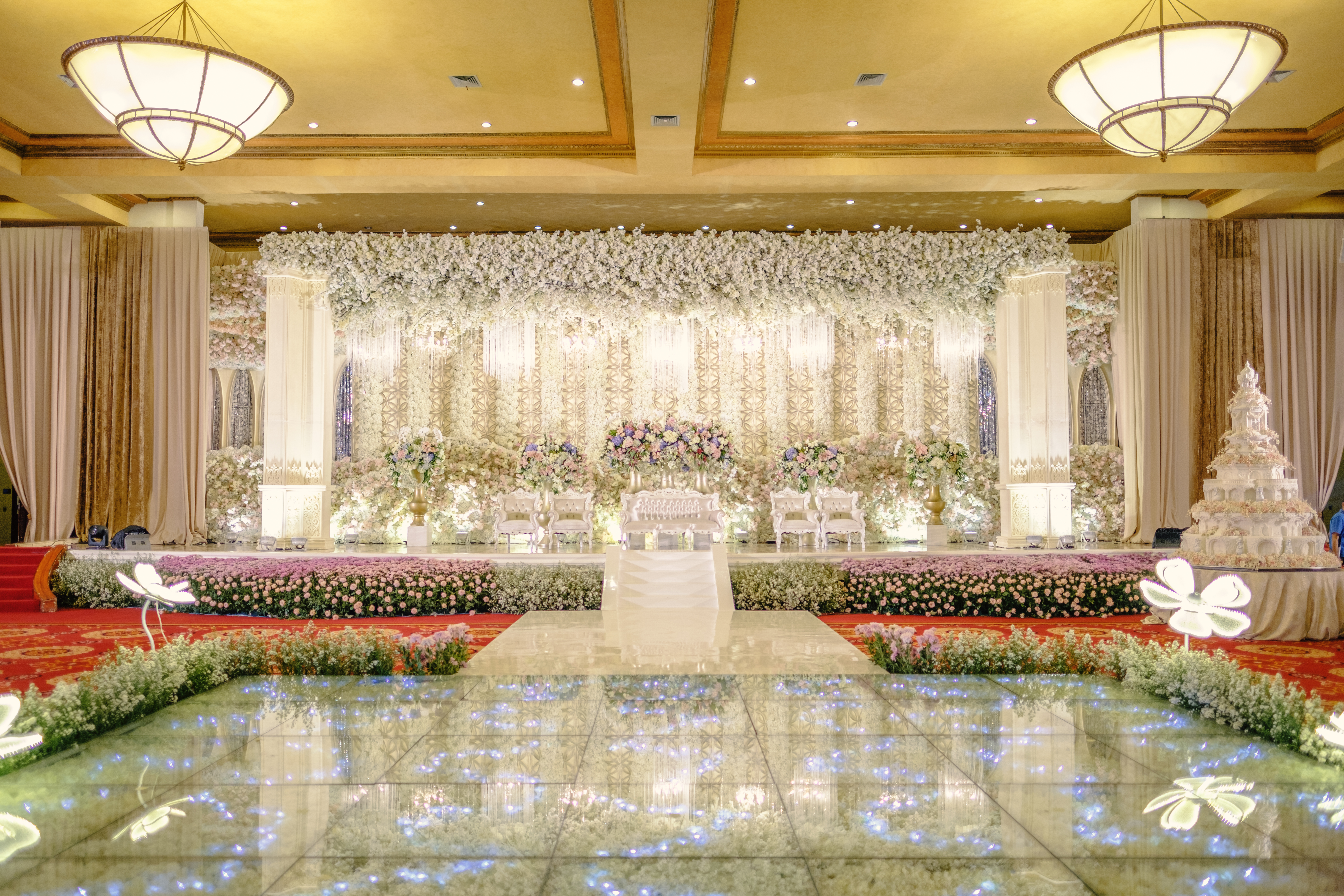 White Pearl Decoration, Wedding Decoration & Lighting in Jakarta